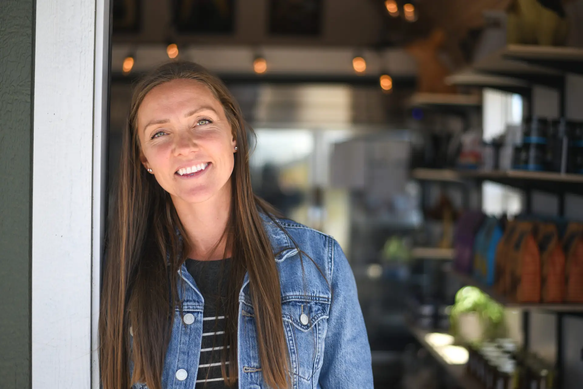 Inside the +7 Farm Store in Kamas, Utah