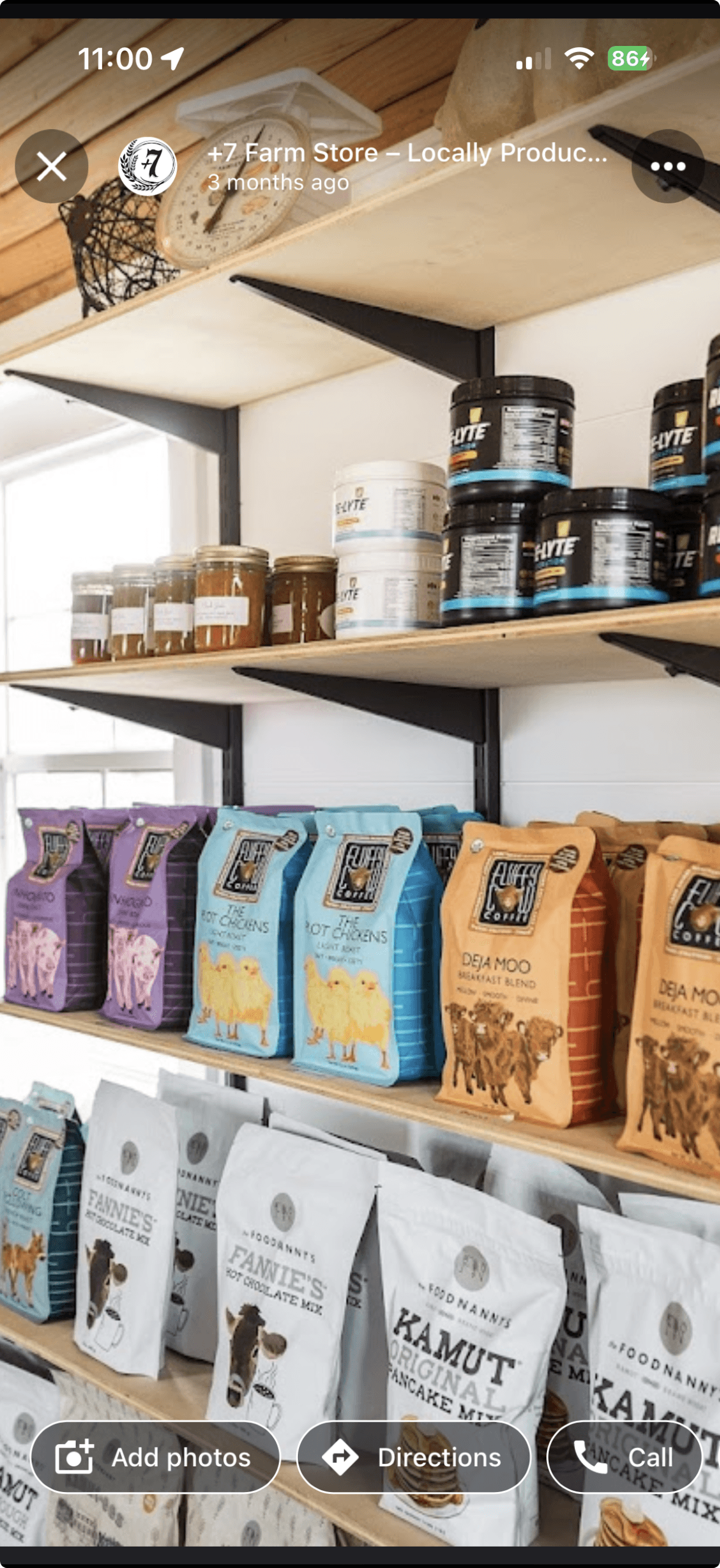 Inside the +7 Farm Store — view 4